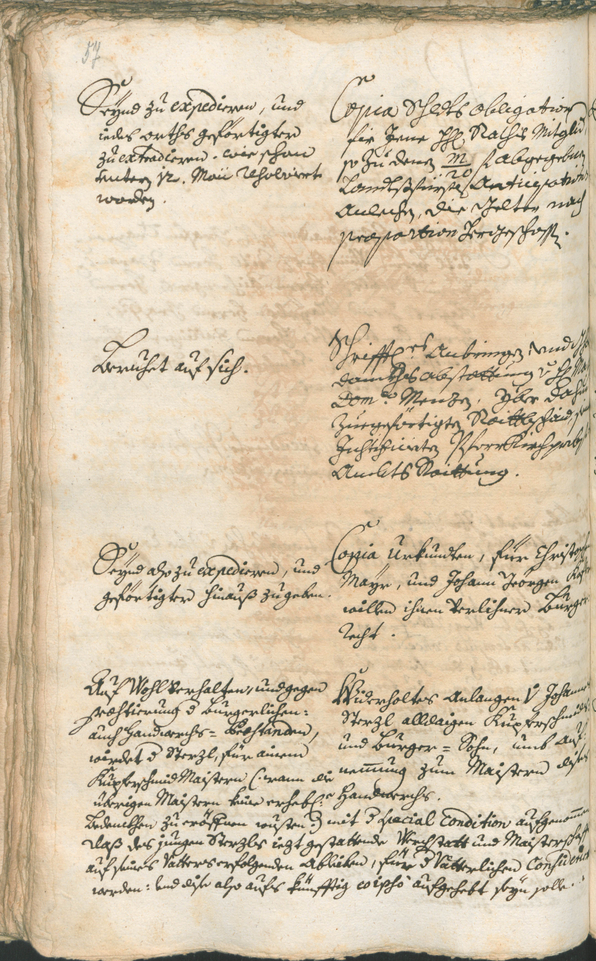 Civic Archives of Bozen-Bolzano - BOhisto Ratsprotokoll 1741/44 