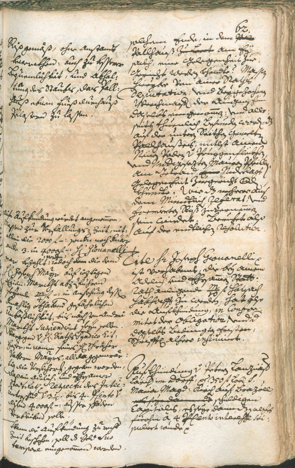 Stadtarchiv Bozen - BOhisto Ratsprotokoll 1741/44 