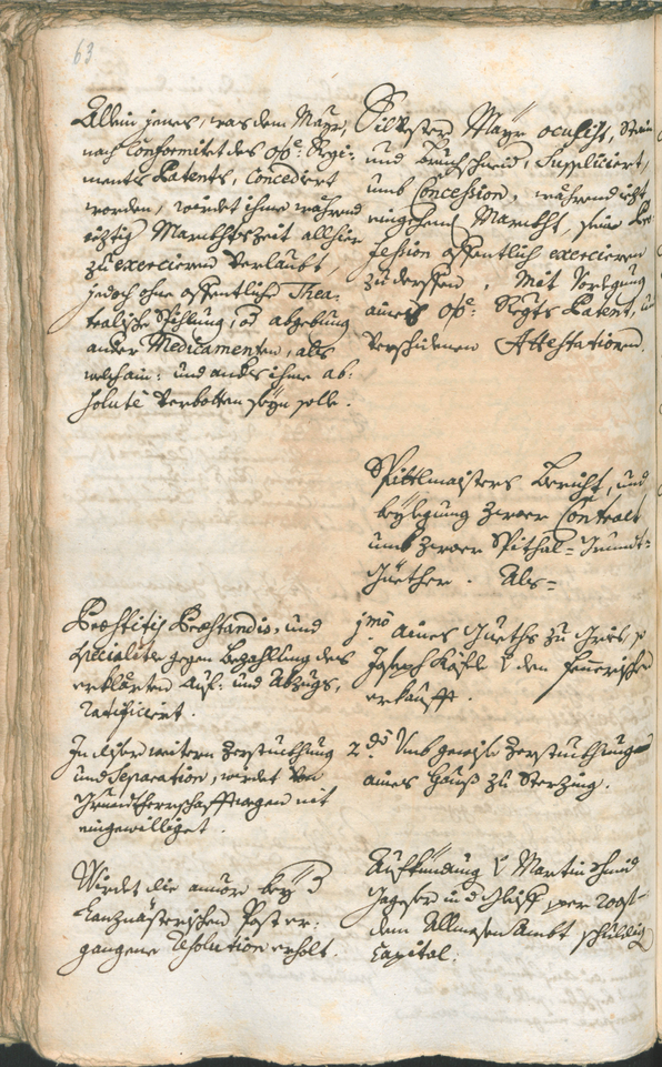 Civic Archives of Bozen-Bolzano - BOhisto Ratsprotokoll 1741/44 