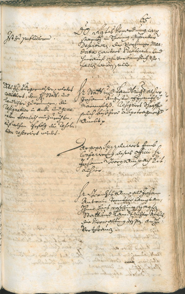 Stadtarchiv Bozen - BOhisto Ratsprotokoll 1741/44 