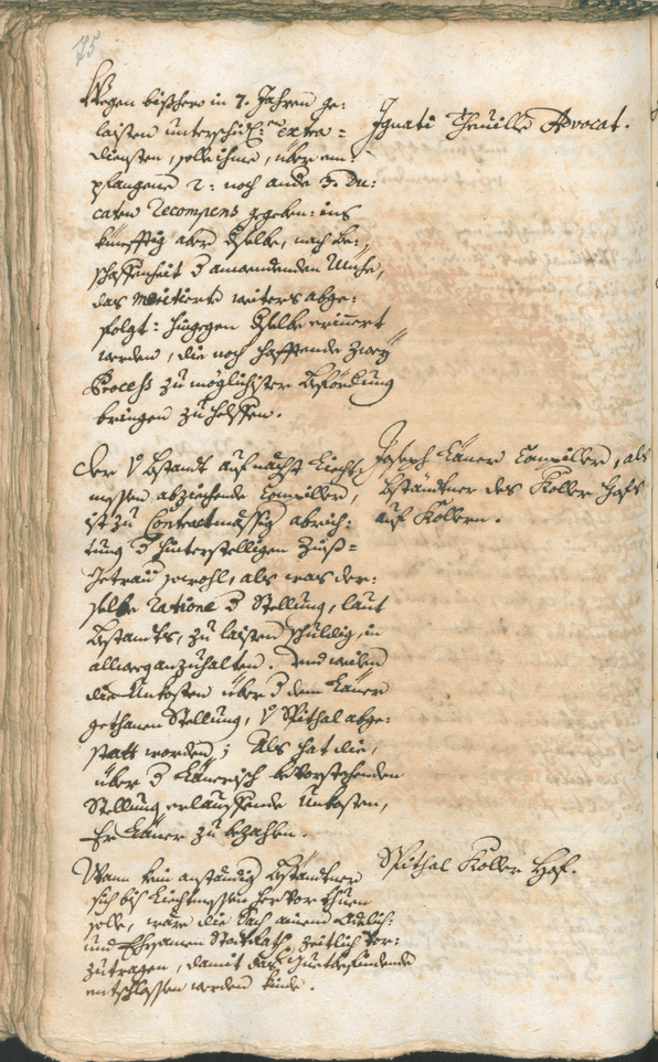 Stadtarchiv Bozen - BOhisto Ratsprotokoll 1741/44 