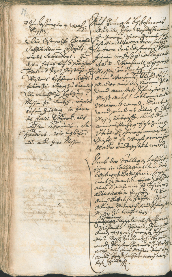 Stadtarchiv Bozen - BOhisto Ratsprotokoll 1741/44 