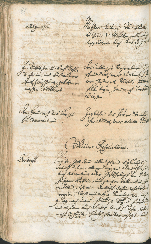 Civic Archives of Bozen-Bolzano - BOhisto Ratsprotokoll 1741/44 