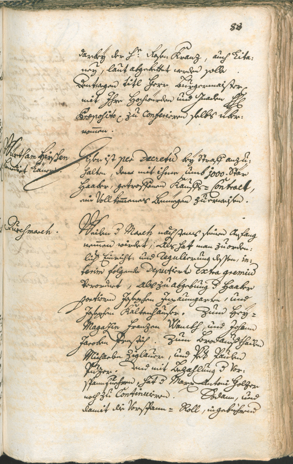 Archivio Storico della Città di Bolzano - BOhisto protocollo consiliare 1741/44 