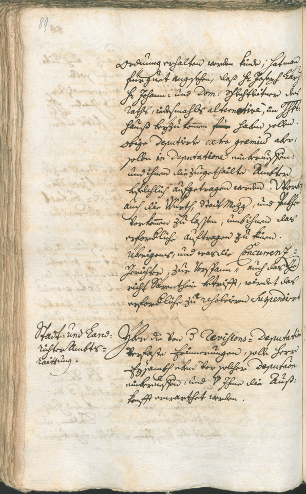 Stadtarchiv Bozen - BOhisto Ratsprotokoll 1741/44 