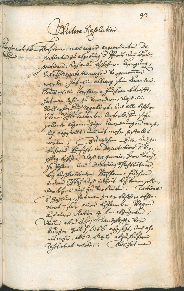 Archivio Storico della Città di Bolzano - BOhisto protocollo consiliare 1741/44 