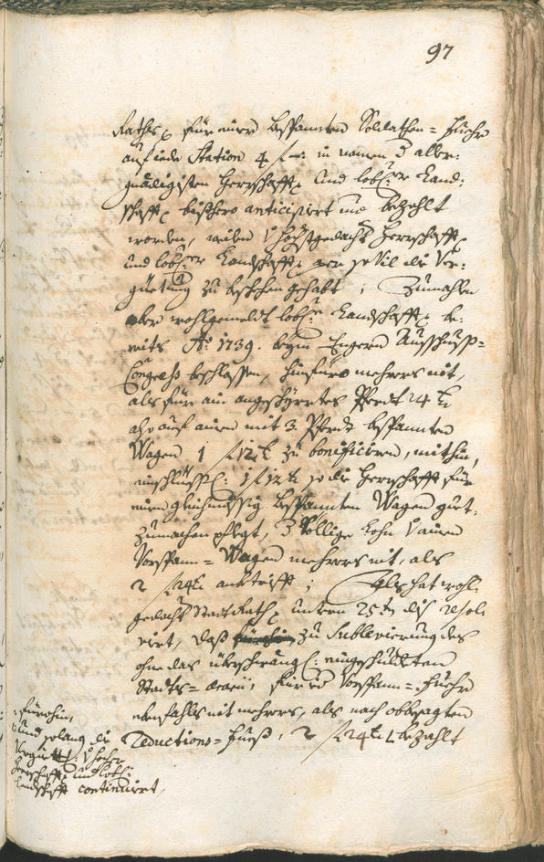 Stadtarchiv Bozen - BOhisto Ratsprotokoll 1741/44 