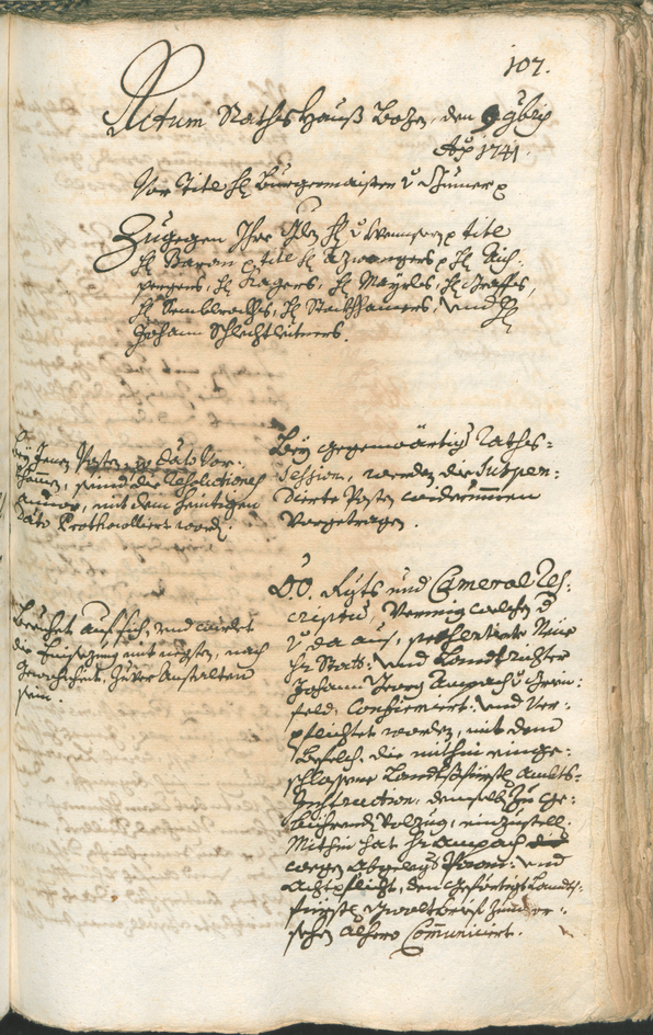 Archivio Storico della Città di Bolzano - BOhisto protocollo consiliare 1741/44 