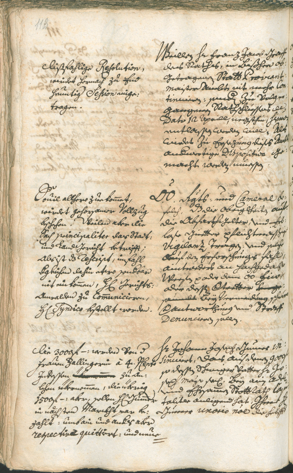 Stadtarchiv Bozen - BOhisto Ratsprotokoll 1741/44 