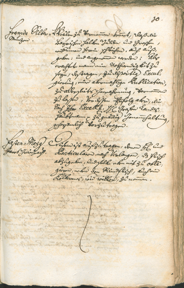 Stadtarchiv Bozen - BOhisto Ratsprotokoll 1741/44 