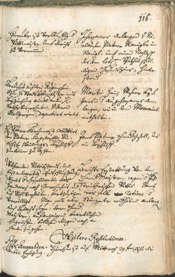 Archivio Storico della Città di Bolzano - BOhisto protocollo consiliare 1741/44 