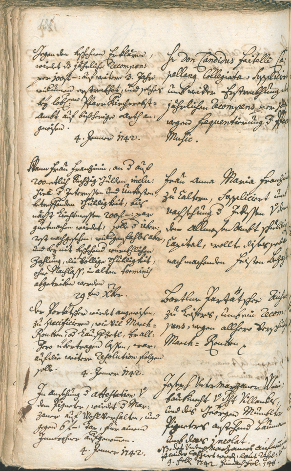 Civic Archives of Bozen-Bolzano - BOhisto Ratsprotokoll 1741/44 