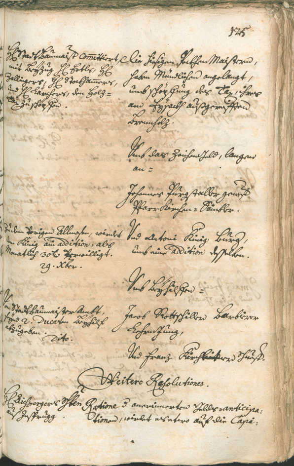 Archivio Storico della Città di Bolzano - BOhisto protocollo consiliare 1741/44 