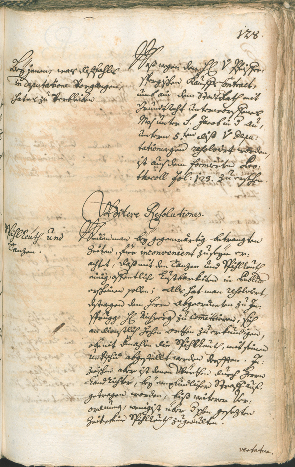 Stadtarchiv Bozen - BOhisto Ratsprotokoll 1741/44 