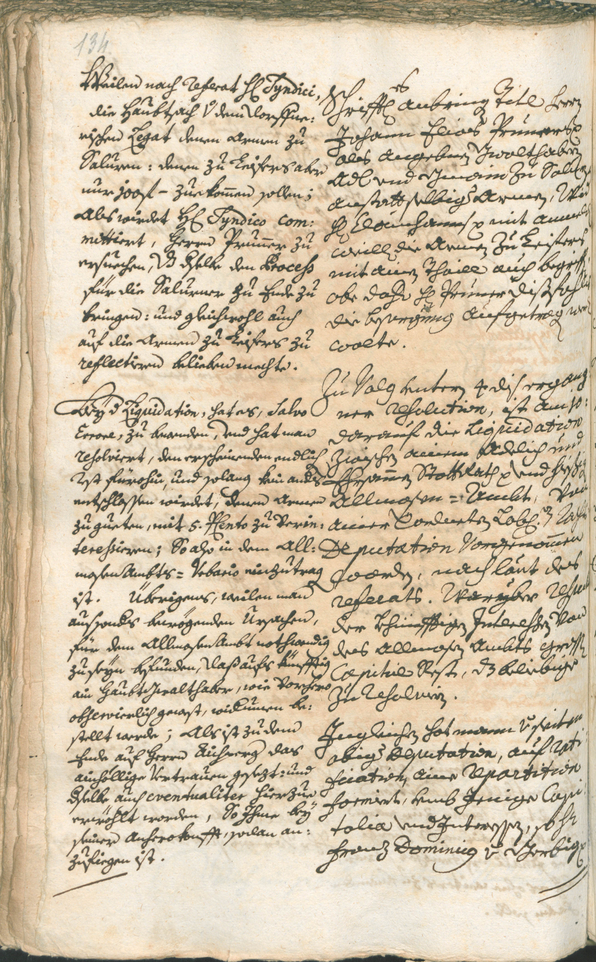 Stadtarchiv Bozen - BOhisto Ratsprotokoll 1741/44 