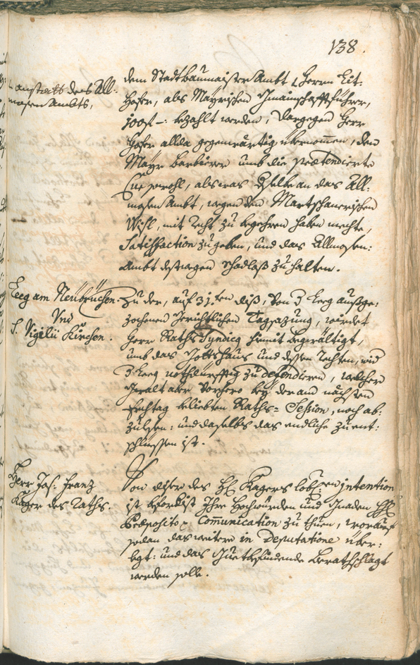 Archivio Storico della Città di Bolzano - BOhisto protocollo consiliare 1741/44 