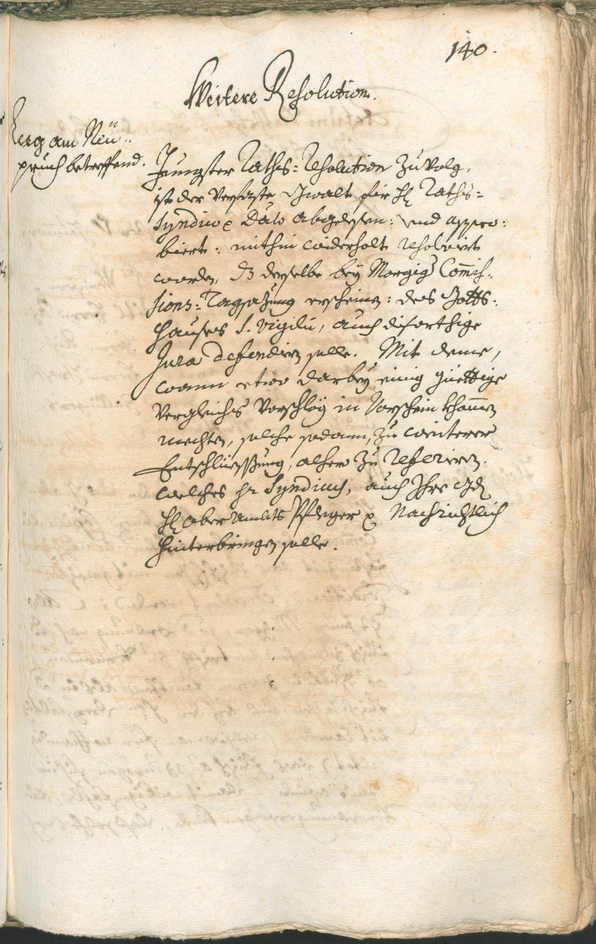 Civic Archives of Bozen-Bolzano - BOhisto Ratsprotokoll 1741/44 