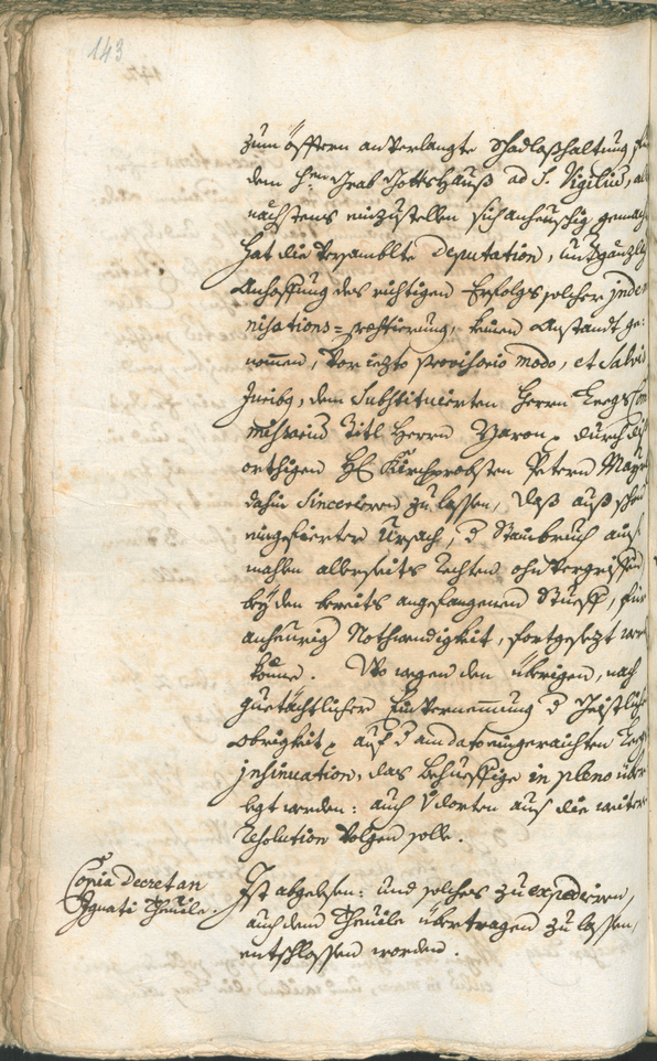 Civic Archives of Bozen-Bolzano - BOhisto Ratsprotokoll 1741/44 