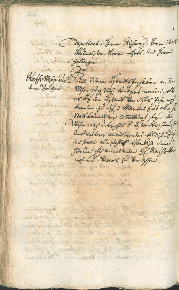 Archivio Storico della Città di Bolzano - BOhisto protocollo consiliare 1741/44 