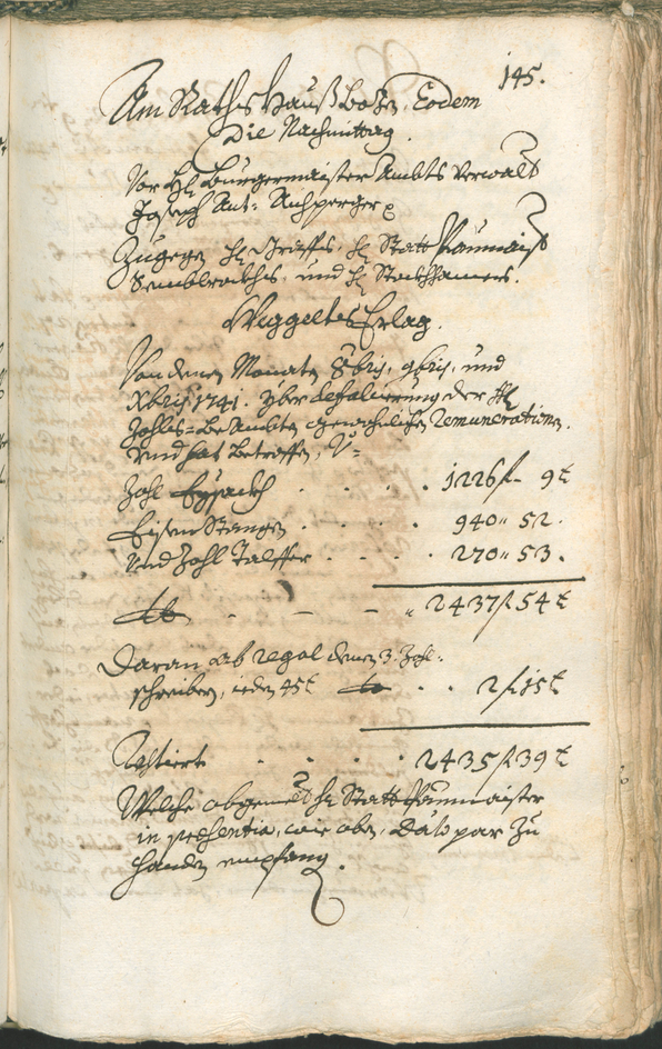 Stadtarchiv Bozen - BOhisto Ratsprotokoll 1741/44 