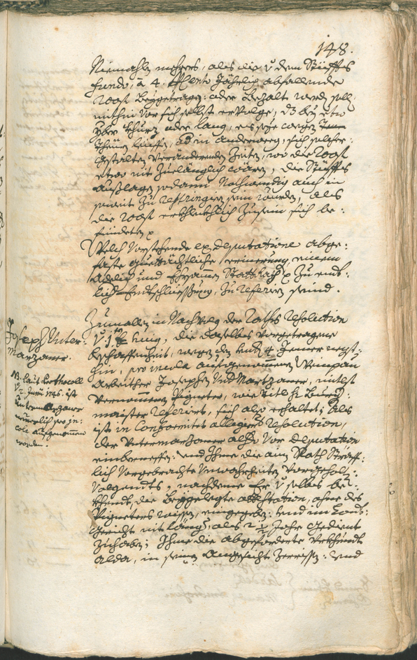 Civic Archives of Bozen-Bolzano - BOhisto Ratsprotokoll 1741/44 