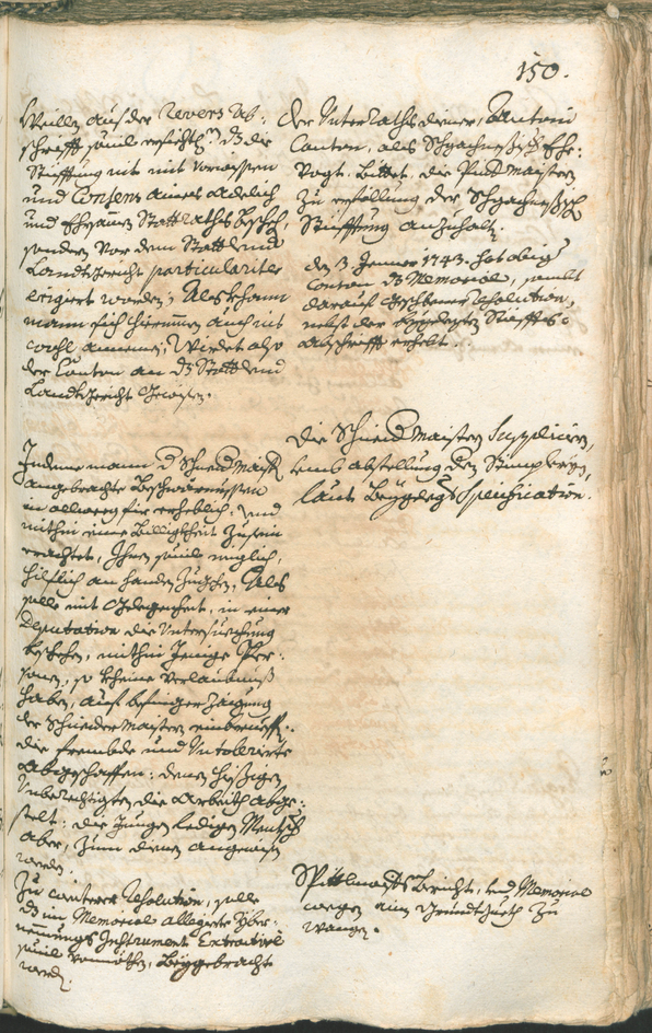 Archivio Storico della Città di Bolzano - BOhisto protocollo consiliare 1741/44 