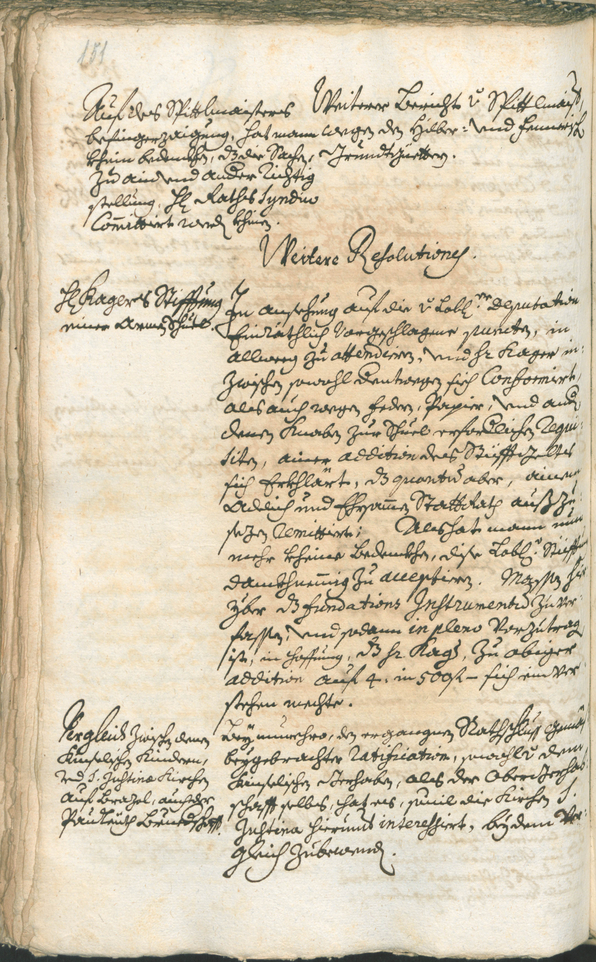 Civic Archives of Bozen-Bolzano - BOhisto Ratsprotokoll 1741/44 