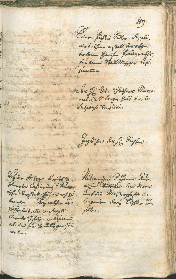 Archivio Storico della Città di Bolzano - BOhisto protocollo consiliare 1741/44 