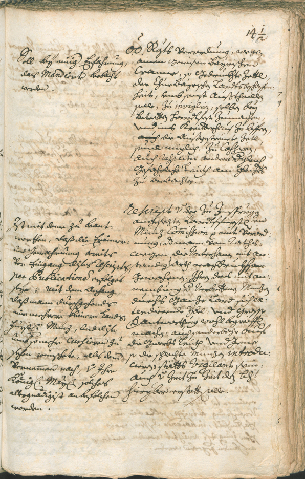 Stadtarchiv Bozen - BOhisto Ratsprotokoll 1741/44 