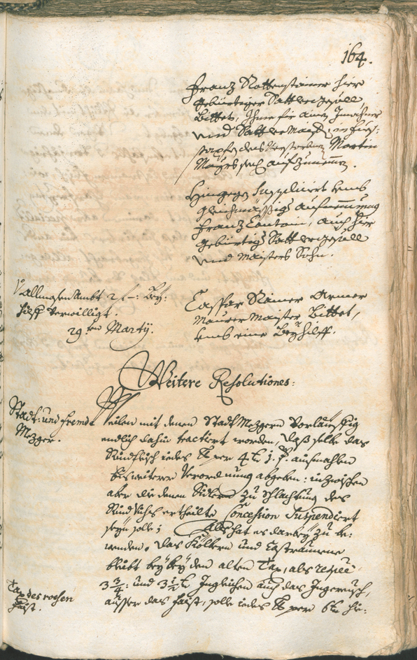 Archivio Storico della Città di Bolzano - BOhisto protocollo consiliare 1741/44 