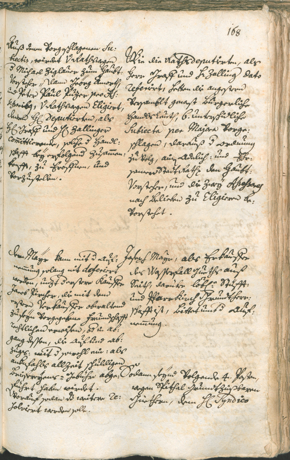 Archivio Storico della Città di Bolzano - BOhisto protocollo consiliare 1741/44 