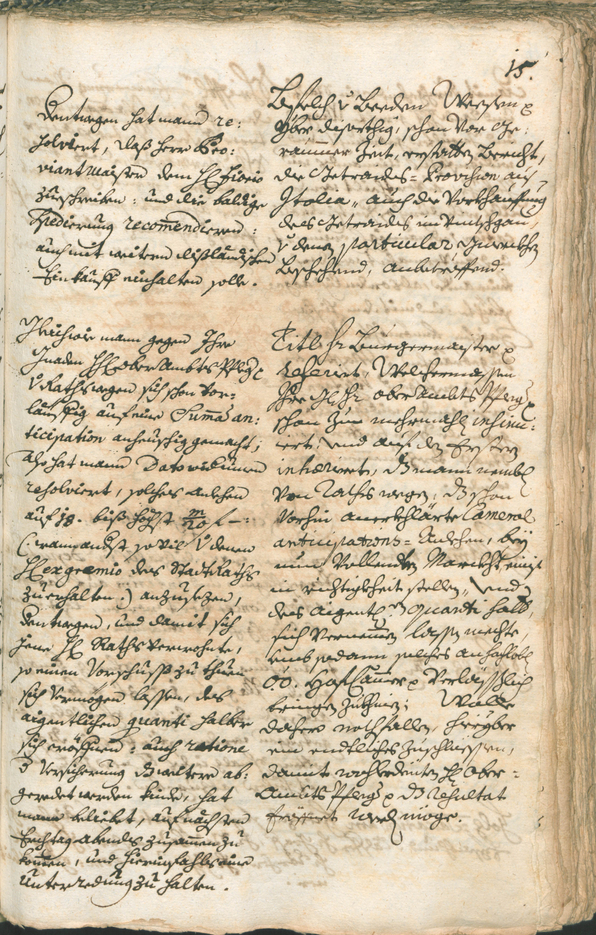 Civic Archives of Bozen-Bolzano - BOhisto Ratsprotokoll 1741/44 