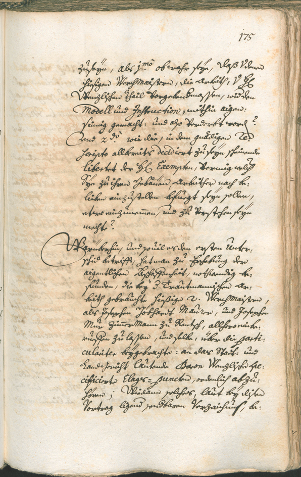 Stadtarchiv Bozen - BOhisto Ratsprotokoll 1741/44 