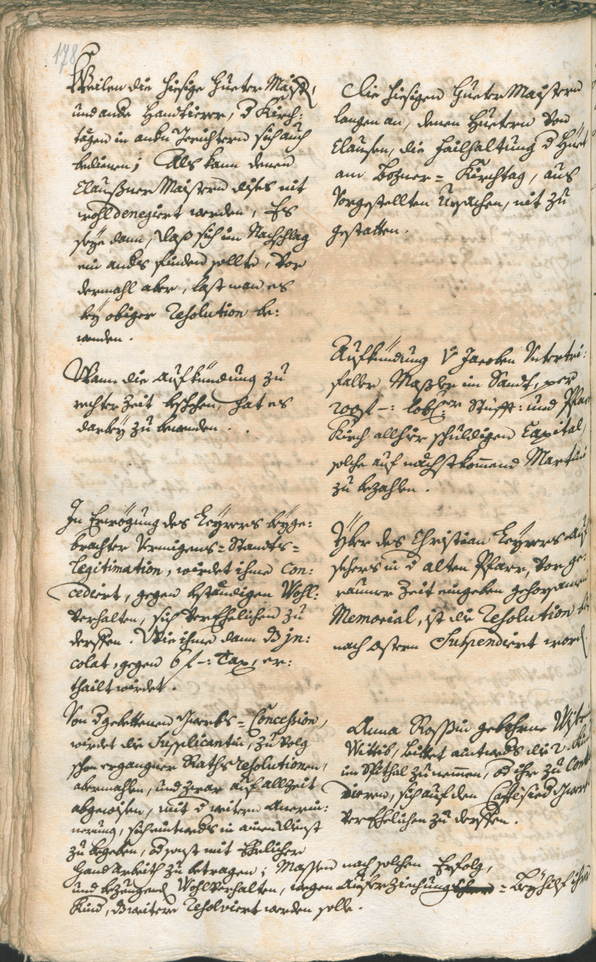 Archivio Storico della Città di Bolzano - BOhisto protocollo consiliare 1741/44 