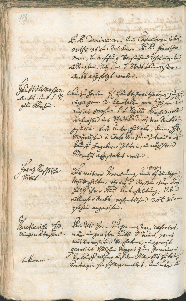 Archivio Storico della Città di Bolzano - BOhisto protocollo consiliare 1741/44 