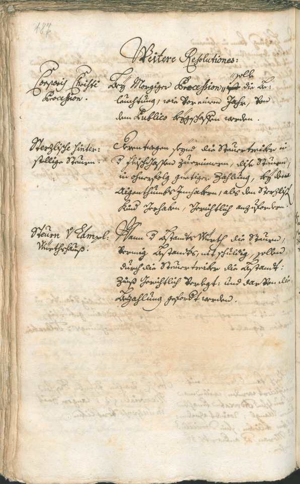 Civic Archives of Bozen-Bolzano - BOhisto Ratsprotokoll 1741/44 