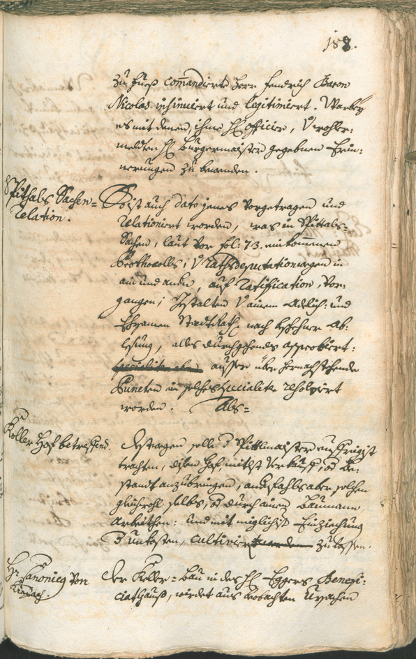 Stadtarchiv Bozen - BOhisto Ratsprotokoll 1741/44 