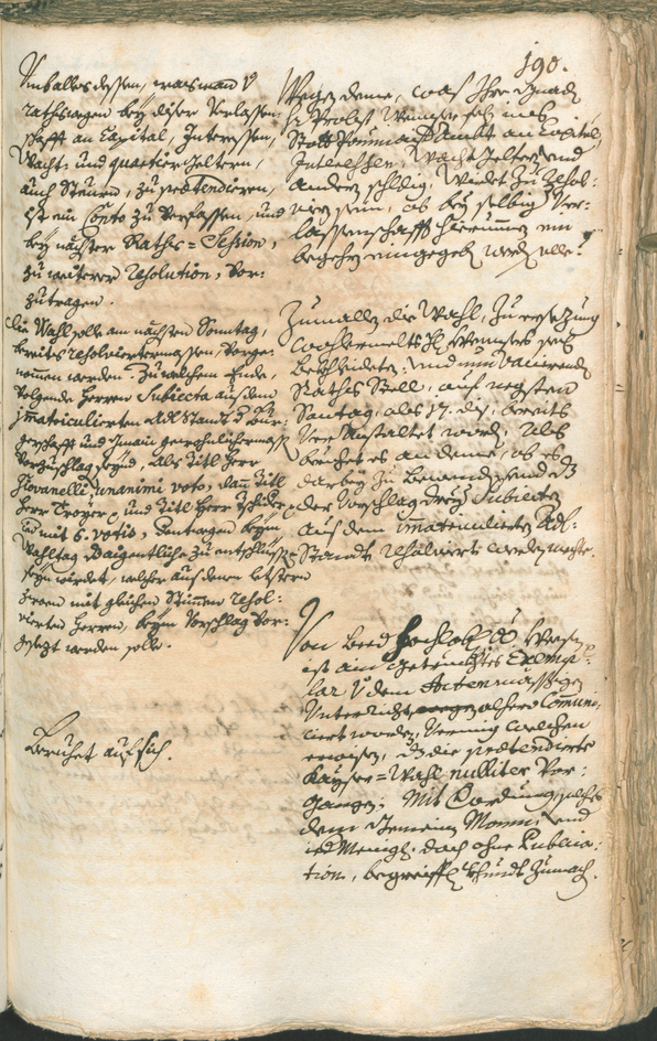 Civic Archives of Bozen-Bolzano - BOhisto Ratsprotokoll 1741/44 