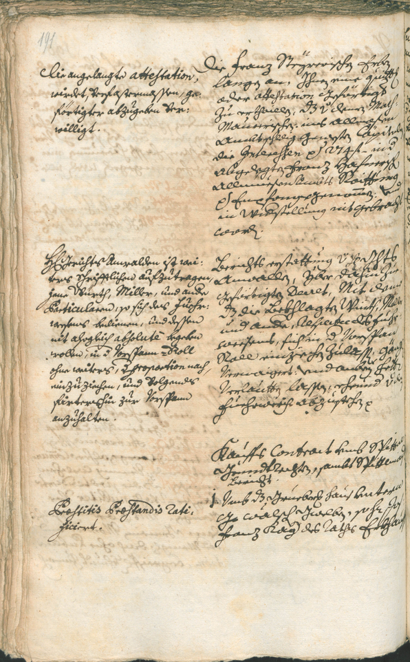 Civic Archives of Bozen-Bolzano - BOhisto Ratsprotokoll 1741/44 