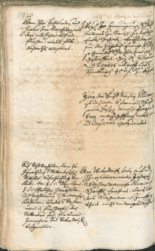 Stadtarchiv Bozen - BOhisto Ratsprotokoll 1741/44 