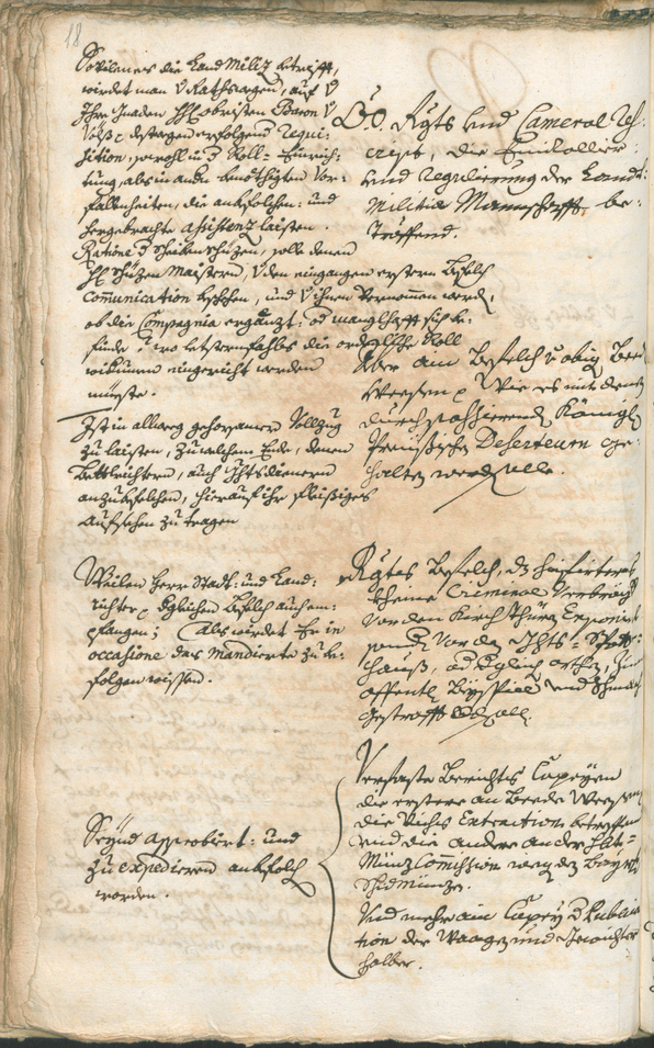 Civic Archives of Bozen-Bolzano - BOhisto Ratsprotokoll 1741/44 