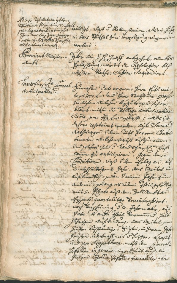 Civic Archives of Bozen-Bolzano - BOhisto Ratsprotokoll 1741/44 