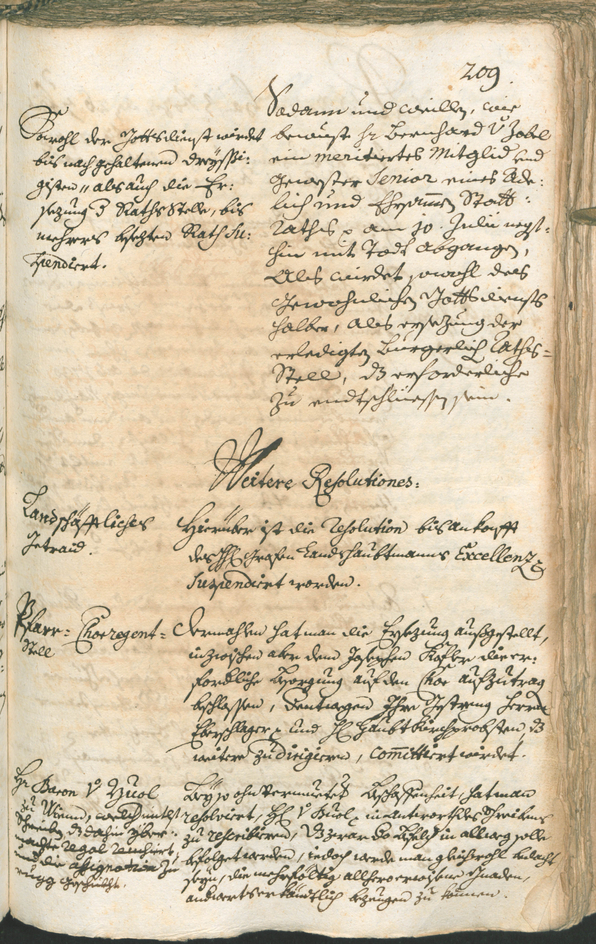 Civic Archives of Bozen-Bolzano - BOhisto Ratsprotokoll 1741/44 