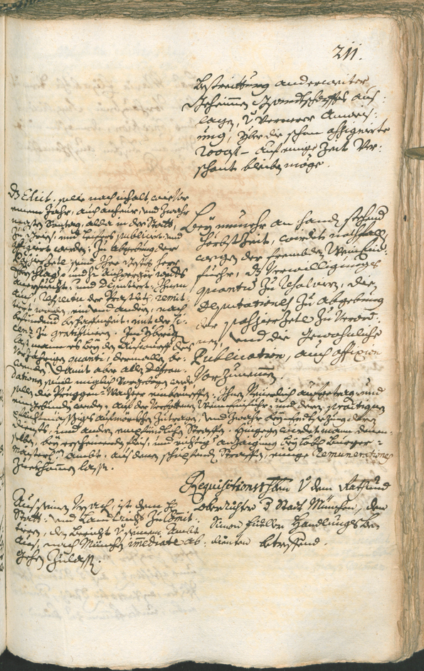 Civic Archives of Bozen-Bolzano - BOhisto Ratsprotokoll 1741/44 