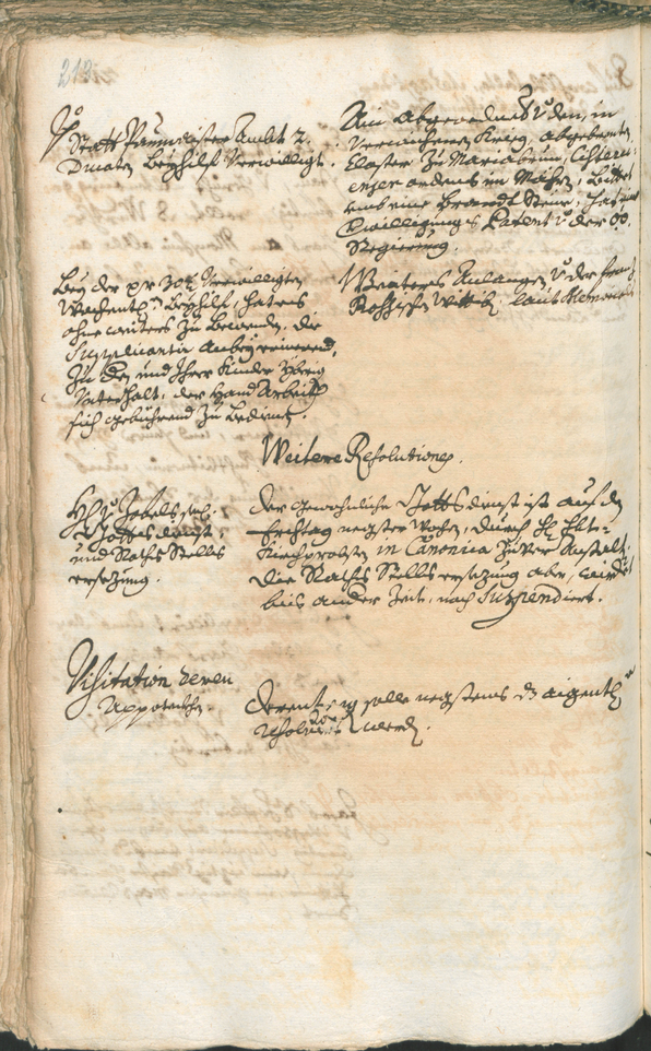 Stadtarchiv Bozen - BOhisto Ratsprotokoll 1741/44 