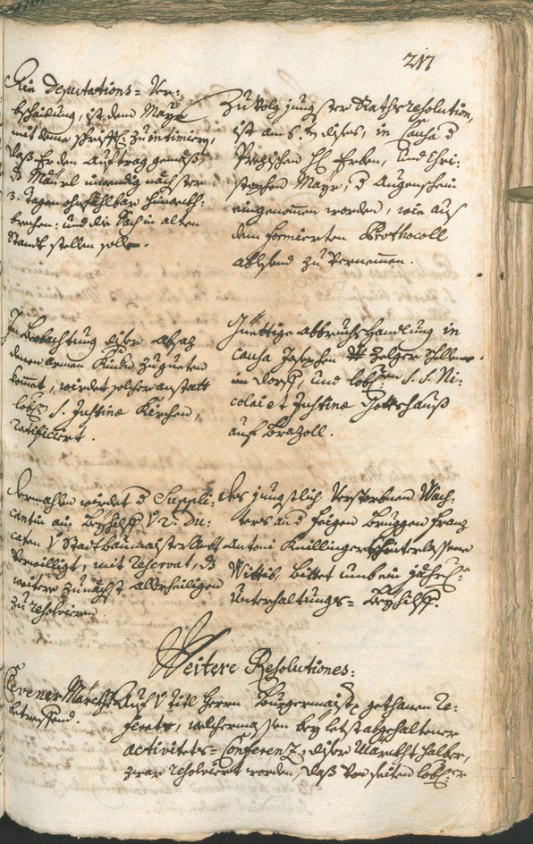 Archivio Storico della Città di Bolzano - BOhisto protocollo consiliare 1741/44 