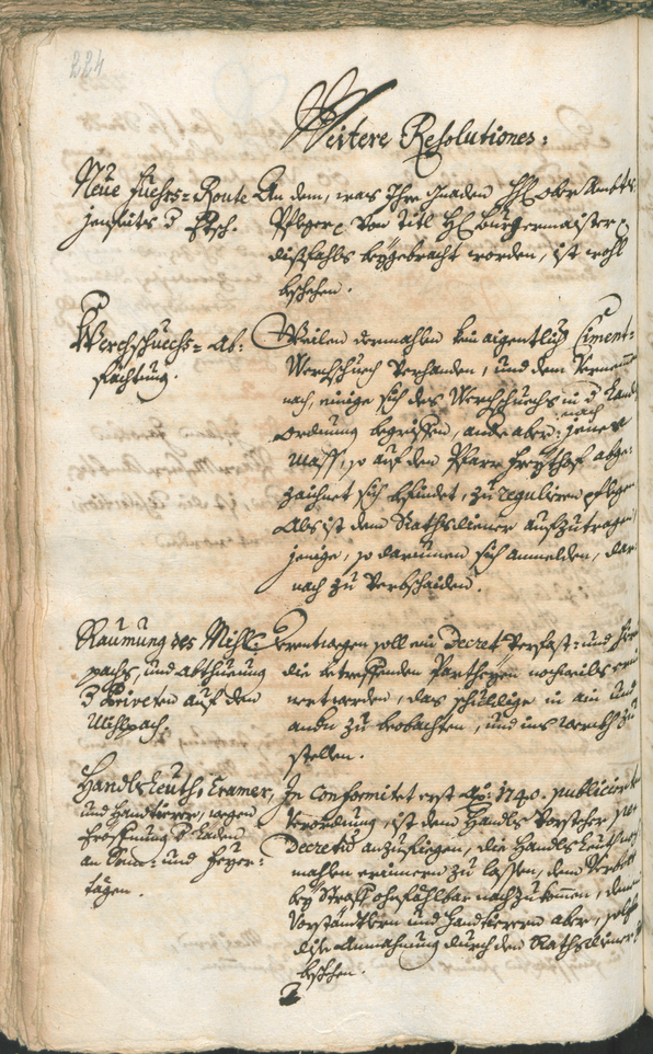 Archivio Storico della Città di Bolzano - BOhisto protocollo consiliare 1741/44 