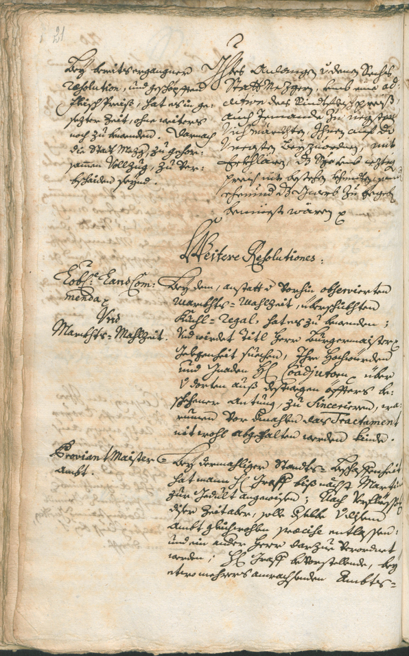 Archivio Storico della Città di Bolzano - BOhisto protocollo consiliare 1741/44 