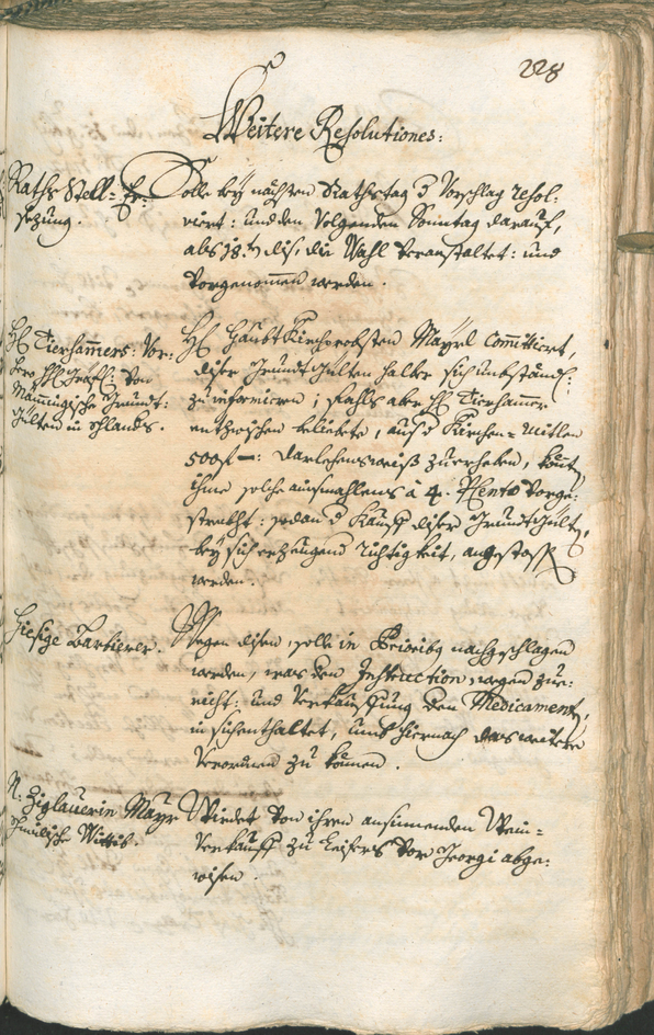 Civic Archives of Bozen-Bolzano - BOhisto Ratsprotokoll 1741/44 