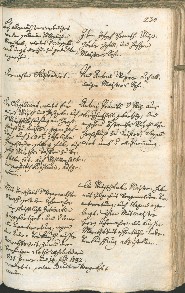 Civic Archives of Bozen-Bolzano - BOhisto Ratsprotokoll 1741/44 